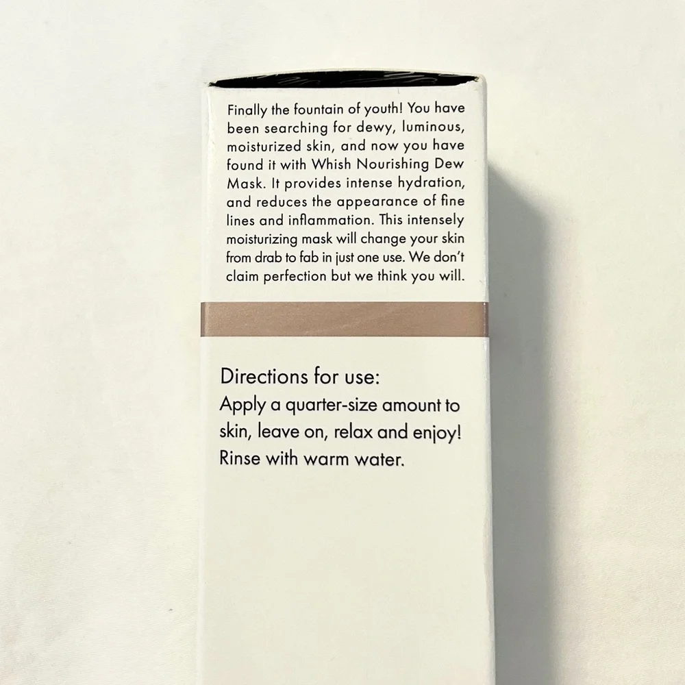 Whish Nourishing Rose Hip and Lotus Dew Face Mask